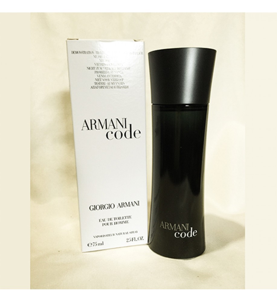 tester armani code